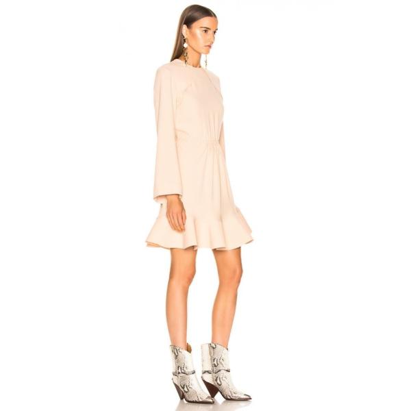 Long レディース Sleeve Dress ワンピース ドレス Chloe Sleeve Dress Brown Hs Cloewd90 16 フェルマート Macadamia クロエ Fermart クロエ ワンピース 1号店 当店限定販売