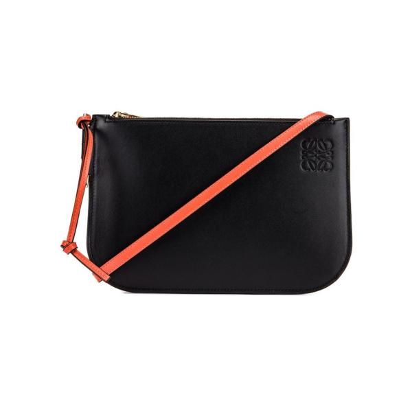 ロエベ Loewe Vermillion Black レディース ショルダーバッグ バッグ Gate Double Zip Zip Pouch Double Vermillion Black Hs Loewwy253 22ea フェルマート Fermart 1号店