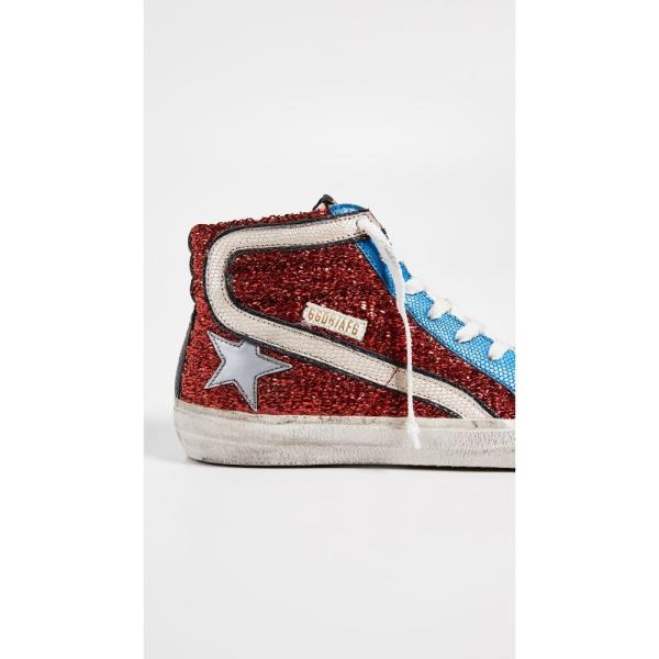 ゴールデン グース Golden Goose レディース スニーカー シューズ・靴 Slide Sneakers Red/Blue/Gold ゴールデン グース Golden Goose レディース スニーカー シューズ・靴 Slide Sneakers Red/Blue/Gold