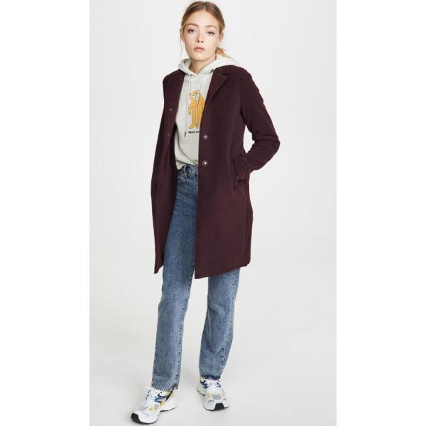 ハリスワーフロンドン Harris Wharf Wharf London レディース コート その他コート アウター Polaire Boxy Polaire Coat Bordeaux