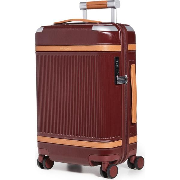 パラベル Paravel レディース スーツケース キャリーバッグ アビエイター バッグ Aviator International Carry On Suitcase Boxcar Red Revoke Teslathemes Com