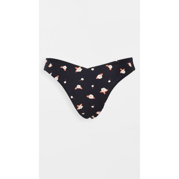 Weworewhat レディース ボトムのみ 水着 ビーチウェア Delilah Bikini Bottoms Black Flowers Blusquare Org