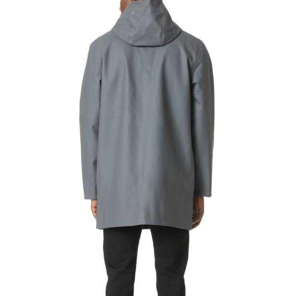 ストゥッテルハイム Stutterheim メンズ レインコート アウター Stockholm Rain Coat Charcoal Apaproduction Fr
