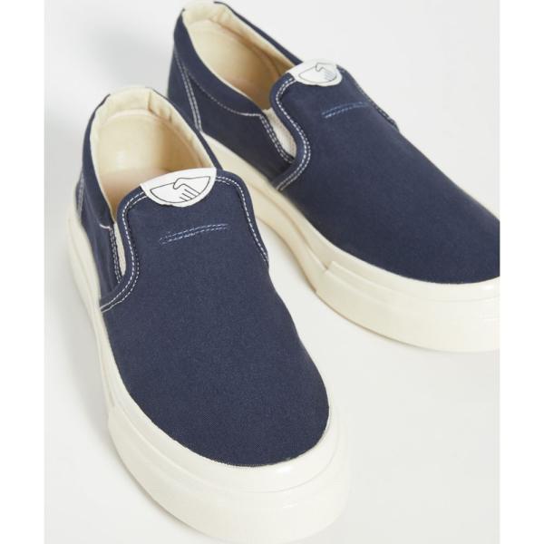 ステファニーワーカーズクラブ S W C Stepney Workers Club メンズ スリッポン フラット シューズ 靴 Lister Slip On Sneakers Petrol Na Y Www Splitstudio Tv Index Php