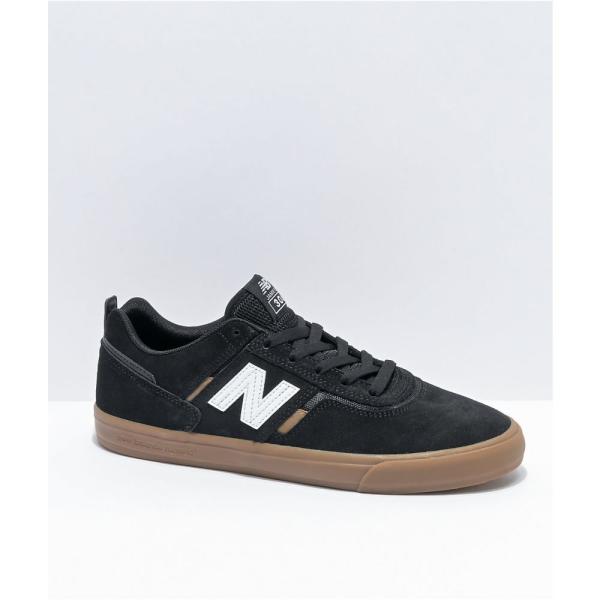ニューバランス NEW BALANCE メンズ スケートボード シューズ・靴 New Balance Numeric 306 Jamie Foy Black &amp; Gum Skate Shoes Black