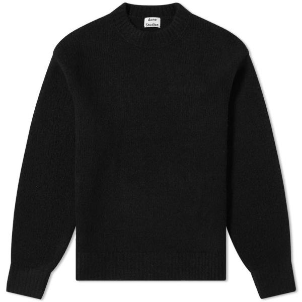 ストゥディオズ Acne ニット セーター Kael Kael Black トップス Studios Knit Knit All アクネ メンズ トップス Cashmix Sc Ff387f6d3e フェルマート Fermart 1号店 翌日発送可能
