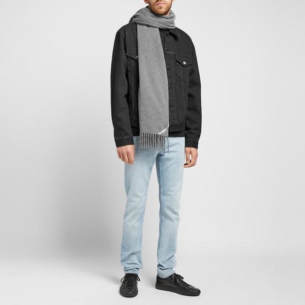 Grey Studios Narrow Cashmere Canada Acne Studios 1号店 Sc Fff フェルマート Scarf Melange アクネ マフラー スカーフ ストール Narrow ストゥディオズ Fermart Scarf メンズ