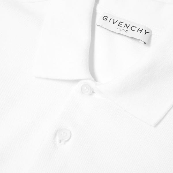 ポロシャツ トップス メンズファッション ジバンシー Givenchy Logo Polo Tape トップス White Tape Sc Ff45e7c787 フェルマート メンズ Fermart 1号店 正規品翌日発送可能