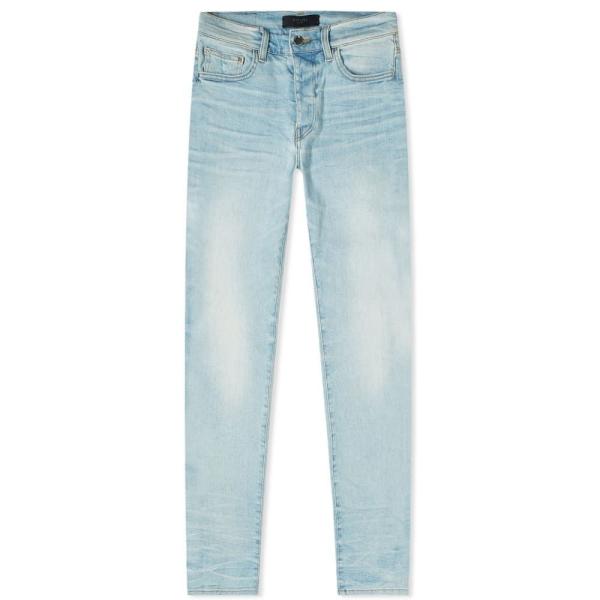 アミリ Amiri メンズ ジーンズ デニム ボトムス パンツ Stack Jean Light Crafted Indigo Www Purrworld Com