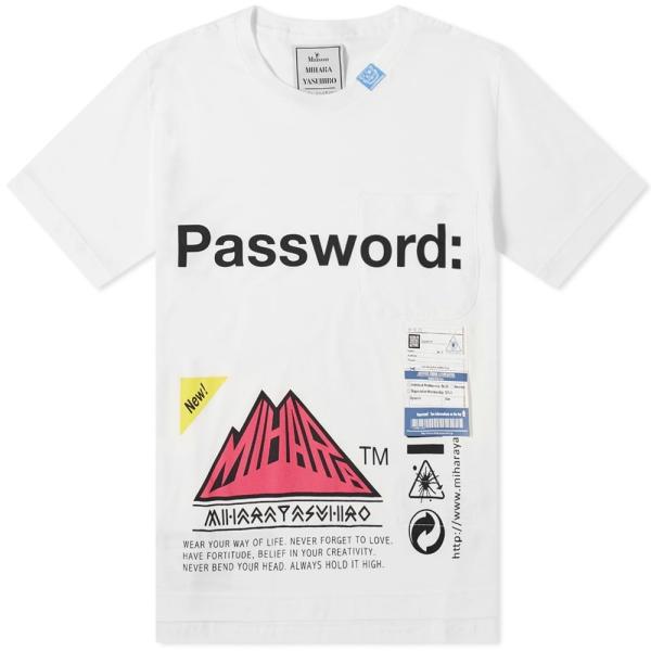 ポケット Mihara ヤスヒロ トップス Pocket メンズ Sc Ffd4141de1 フェルマート Tシャツ メンズ ポケット ミハラ Fermart White 1号店 Password Yasuhiro Maison Tee トップス