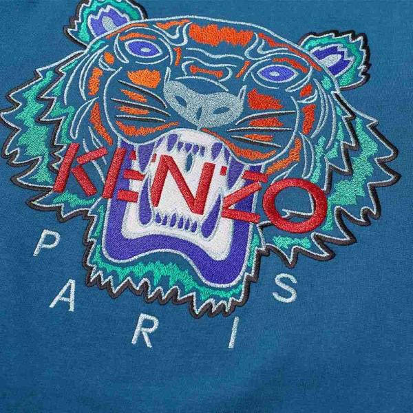 ケンゾー Kenzo メンズ スウェット トレーナー トップス Embroidered Tiger Crew Sweat Dark Blue Reputationreport Live