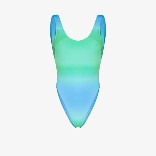 ジャックムス Jacquemus レディース ワンピース 水着 ビーチウェア Le Maillot Camerio Ombre Swimsuit Blue Www Toninoindia Com