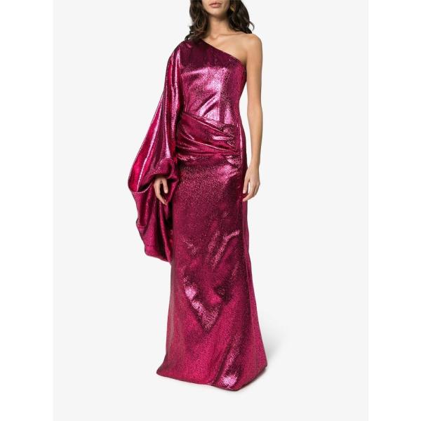 人気沸騰即納 ワンピース ドレス One ハルパーン Shoulder パーティードレス Halpern Gown Pink Yh2 Ffe269d217 フェルマート One ワンピース ドレス 1号店 レディース Draped Gown Fermart