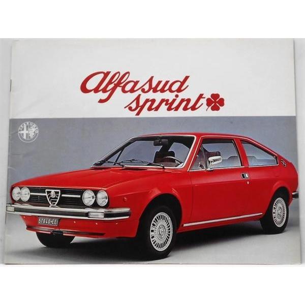 ALFA ROMEO alfasud sprint セールスカタログ : エフアンドエル