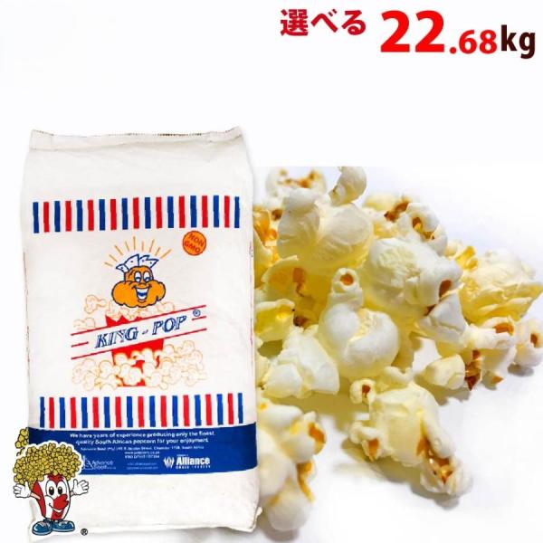 【保存方法】直射日光を避け常温保存【内容量】　22.68kg【製造元】　南アフリカ共和国※マッシュルーム豆は火力が弱いと、丸くならずバタフライ豆のように弾けてしまいますので、　その場合は火力の調整をお試し下さい（200℃以上）〈ポップコーン...