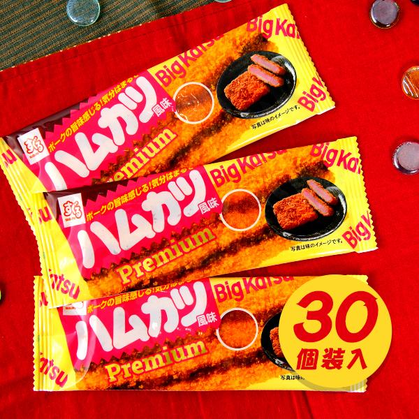 スグル食品（SUGURU） プレミアムハムカツ屋さん 30個装入 駄菓子 お