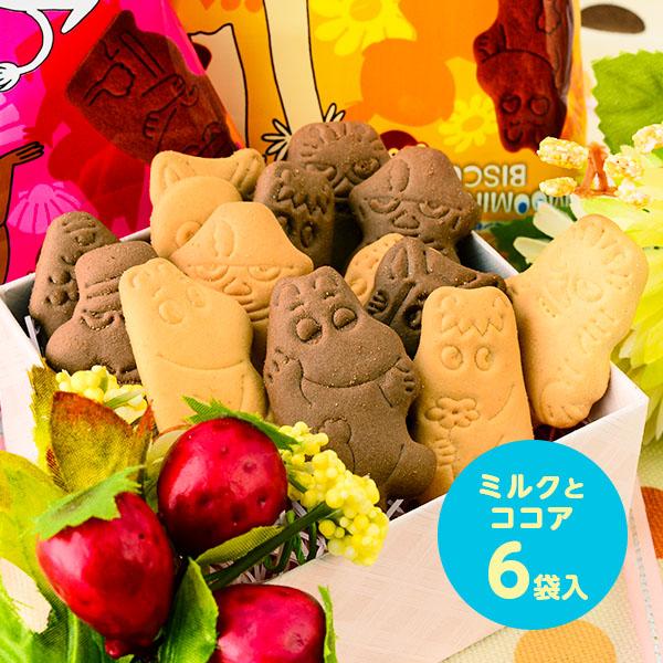 hokka（ホッカ） 北陸製菓 ムーミン谷のビスケット 6個装入 駄菓子 お