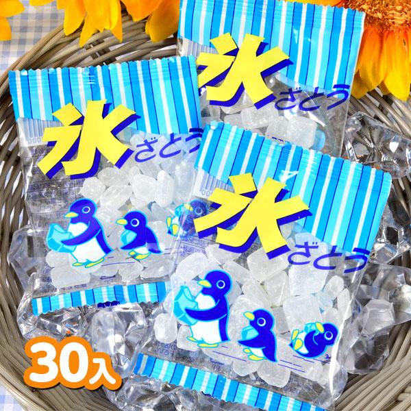 氷砂糖(一歩 氷ざとう) 30個装入 駄菓子 お菓子 おかし 縁日 景品 問屋 