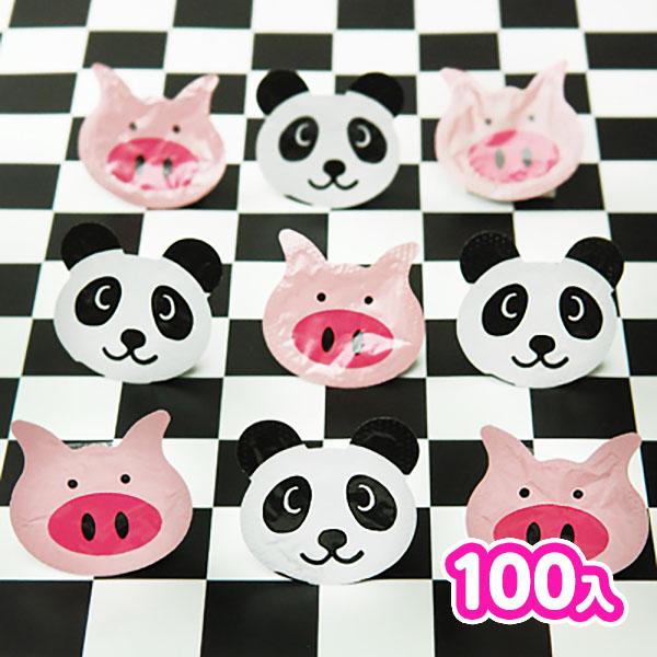 パンダ！業務100玉2 業務用 パンダだブ〜 100付 駄菓子 お菓子 おかし 縁日 景品 問屋