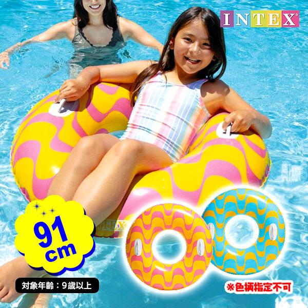 インテックス うきわ ウェイビー ドリームス チューブ 浮輪 59256 幅