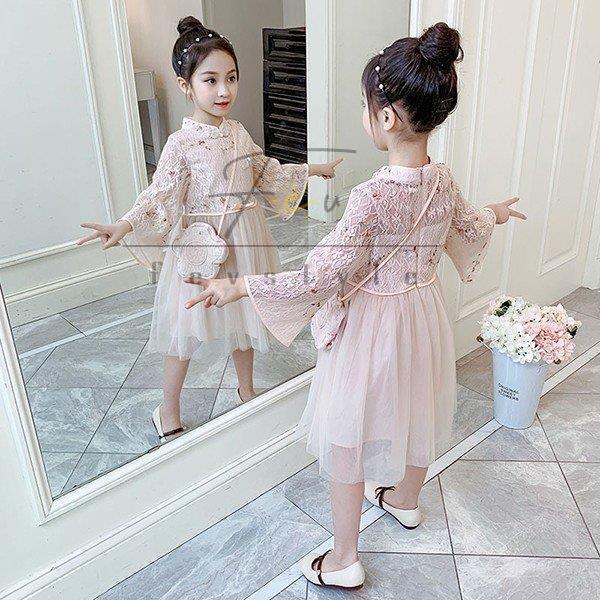 子供服 ワンピース 長袖 春秋 女の子 キッズワンピース レースワンピース チュニック 子供ドレス ジュニア ベビー服 女児 おしゃれ 可愛い 新品 150cm 160cm Et Hsp Fevstyle 通販 Yahoo ショッピング