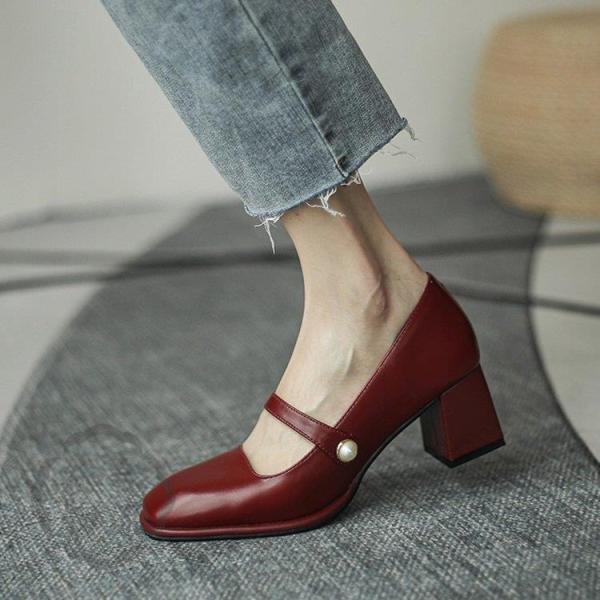 シューズ レデイース 秋冬春 歩きやすい 靴 レデイースシューズ 通勤 太めヒール シューズ ハイヒール 韓国風 美脚ヌーディードレープ オシャレ 3色 5aowciaagv レディースファッション Beacondinernj Com