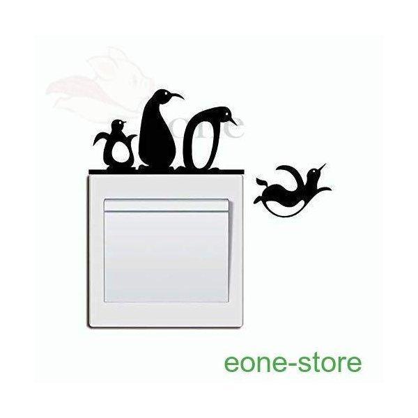ウォールステッカー 電源スイッチ ステッカー 可愛い ペンギン 壁紙 シール 飾り インテリア 防水 ステッカー 電気スイッチ飾り 剥がせる Jpw13 Bz Fevstyle 通販 Yahoo ショッピング