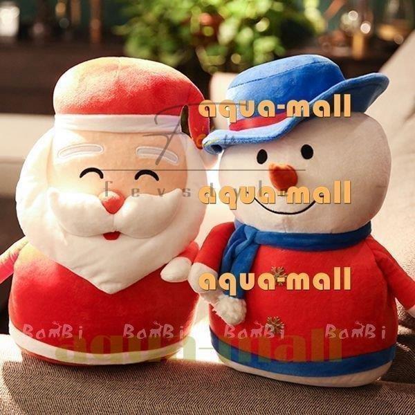 ぬいぐるみ クリスマス プレゼント サンタクロース 飾り トナカイ 雪だるま ツリー ペンギン Sd1 Fevstyle 通販 Yahoo ショッピング