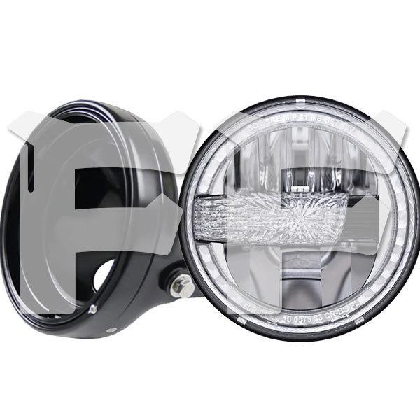 Eマーク認証品 ハーレー ヤマハ ホンダ スズキ カワサキ LED 7