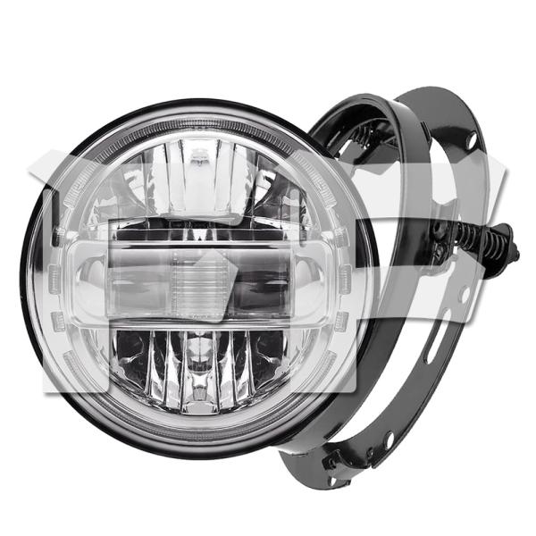 送料無料○ 日本仕様品 DOT 7インチ LED ヘッドライト ハイ/ロー/デイ