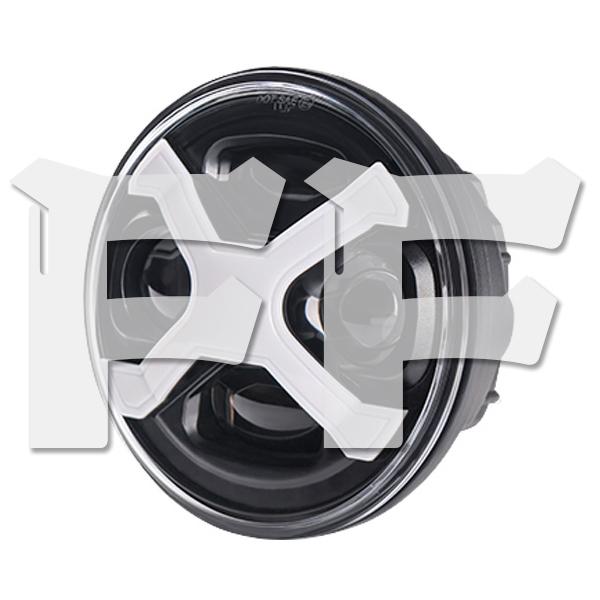 5.75インチ LED ヘッドライト ハーレーダビッドソン オートバイ Hi.Low.DRL VRSCD FLD FXD FXSTD FLSTSC FXR2 FXST 1個