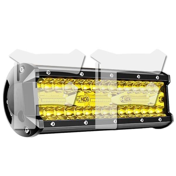 LED 作業灯 4個 ランプ ワークライト 車 180W 防水 照明 12V 9インチ LED ワークライト 作業灯 180W イエロー 照明 トラック
