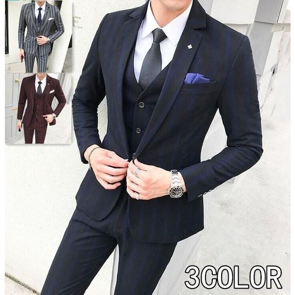 スリピーススーツ メンズ ビジネススーツ ギンガム 3点セット １ツボタン フォーマル 結婚式 通勤 二次会 紳士 お兄系 スリム 細身 春夏秋冬 Ff Mrksv513 ベーカリー 通販 Yahoo ショッピング