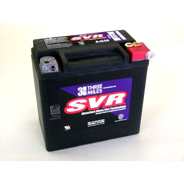 SVR14L AGM BATTERY バッテリー スリーマイルズ M02605