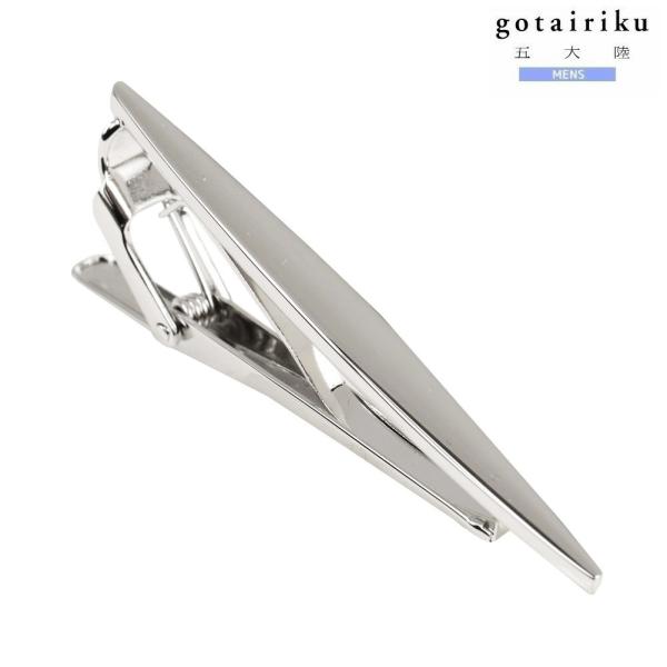 五大陸 ネクタイピン gotairiku 20%OFF メンズ ブランド ギフト プレゼント 定番 日本製 オリジナル タイバー 銀 2304BF 送料無料
