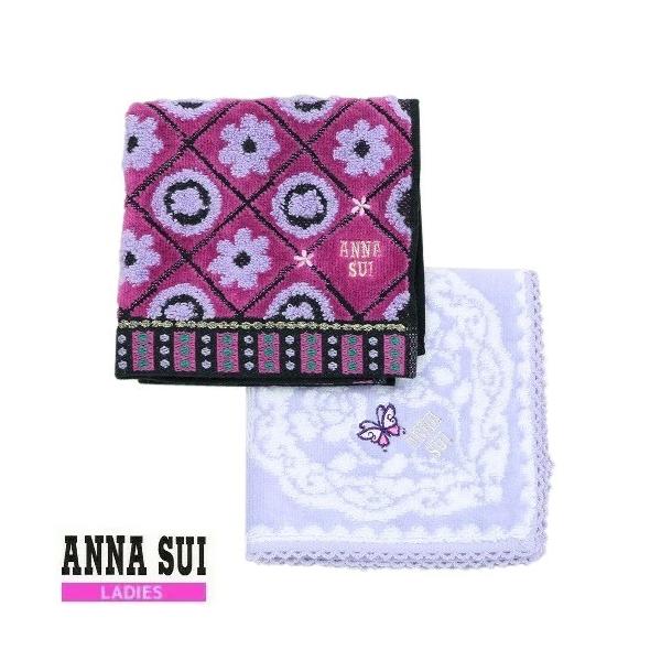 ANNA SUI 花柄ハンカチ 7枚セット 新品未使用 ANNA SUI アナスイ 花柄 フラワープリントハンカチ