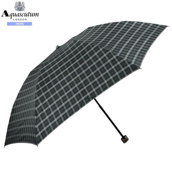 Aquascutum（アクアスキュータム） 折りたたみ傘 メンズ おしゃれ 日本