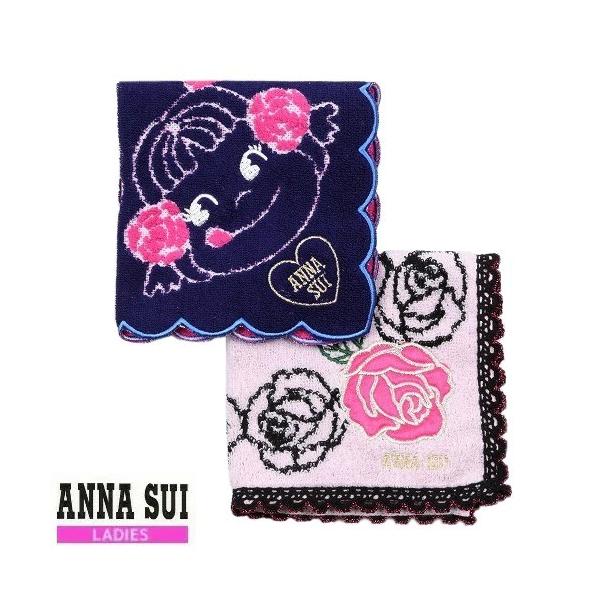 Amazon.co.jp: アナスイ ペコラ タオルハンカチ 薔薇 コラボ