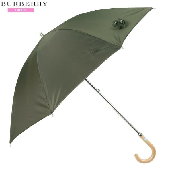 新品 BURBERRY バーバリー 長傘 雨傘 日本製 ストライプ ロゴ刺繍あり fflower11_3f-1-a-1br-23057-35-
