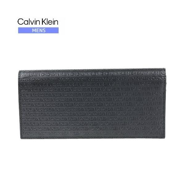 CKカルバンクライン CK CALVIN KLEIN 牛革 長財布 リピート メンズ
