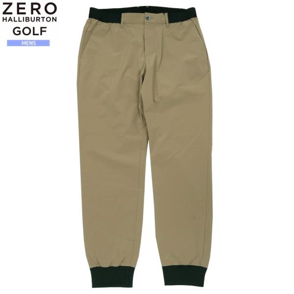 ZERO HALLIBURTON 4wayソロテックスジョガーパンツＬトープ ZERO HALLIBURTON（ゼロハリバートン） ゴルフパンツ ZERO HALLIBURTON