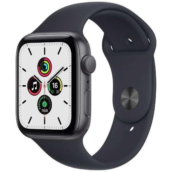 Apple Watch SE GPSモデル 44mm ブラック-