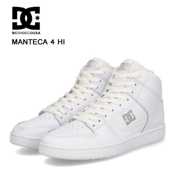DC SHOES DCシューズ マンテカ4HI ホワイト MANTECA 4 HI