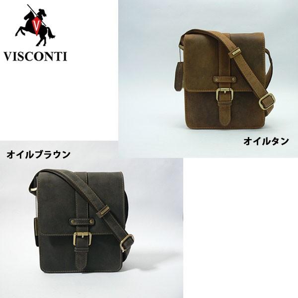 ヴィスコンティ VISCONTI センターベルト ハーフフラップ 牛革ミニ