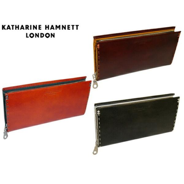 キャサリンハムネット ロンドン KATHARINE HAMNETT LONDON ラウンド長財布 カラーテーラードII 490-58707 (北海道沖縄/離島別途送料) 正規取扱店 キャサリンハムネットロンドン KATHARINE HAMNETT LONDON カラー