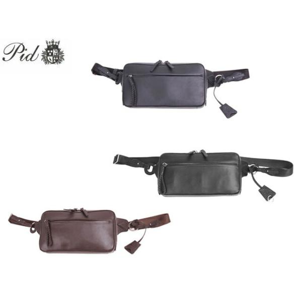 ピーアイディー P.I.D ボディバッグ Ecrire エクリール paz104 メンズ レディース P.I.D PID ピーアイディー Ecrire撥水レザーボディバッグ PAZ104