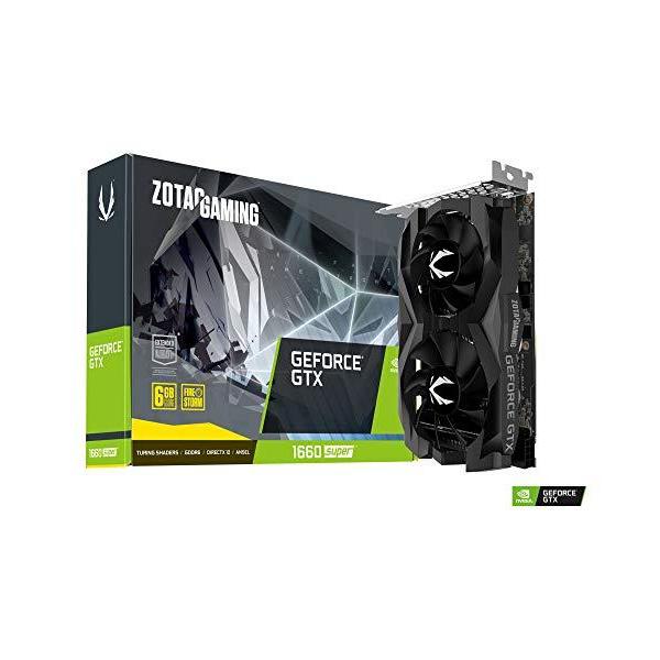 ZOTAC GAMING GeForce GTX 1660 SUPER Twin Fan グラフィックスボード ZTGTX1660S-6GBTWIN/ZT-T16620F-10L VD7109 :2165-002973:Beauty - 通販 -