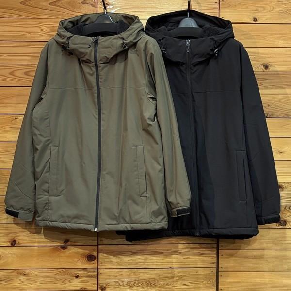 フード付きジャケット 暖か 裏シャギー メンズジャケット パーカー