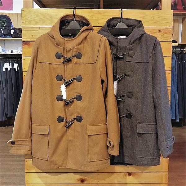 ダッフルコート メルトンウール コート ミデイ丈 メンズ アウター キャメル チャコール L Ll K Fullhouse 通販 Yahoo ショッピング