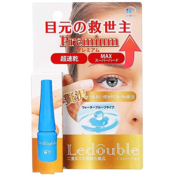 二重まぶた化粧品 Ledouble 二重 まぶた 二重形成 クセ付け ふたえ 二重瞼 矯正 まぶた 二重整形 ウォータープルーフ のり 整形 ルドゥーブル プレミアム 2mL
